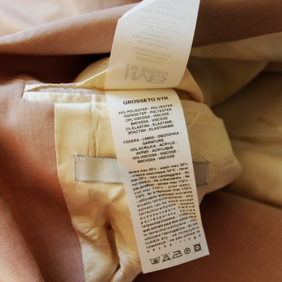 BNWT SS25 I'M BRIAN DOUBLE BREASTED LOOSE JACKET 50 - Picture 8 of 10